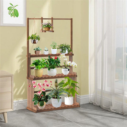 3-Tier Wooden Plant Stand