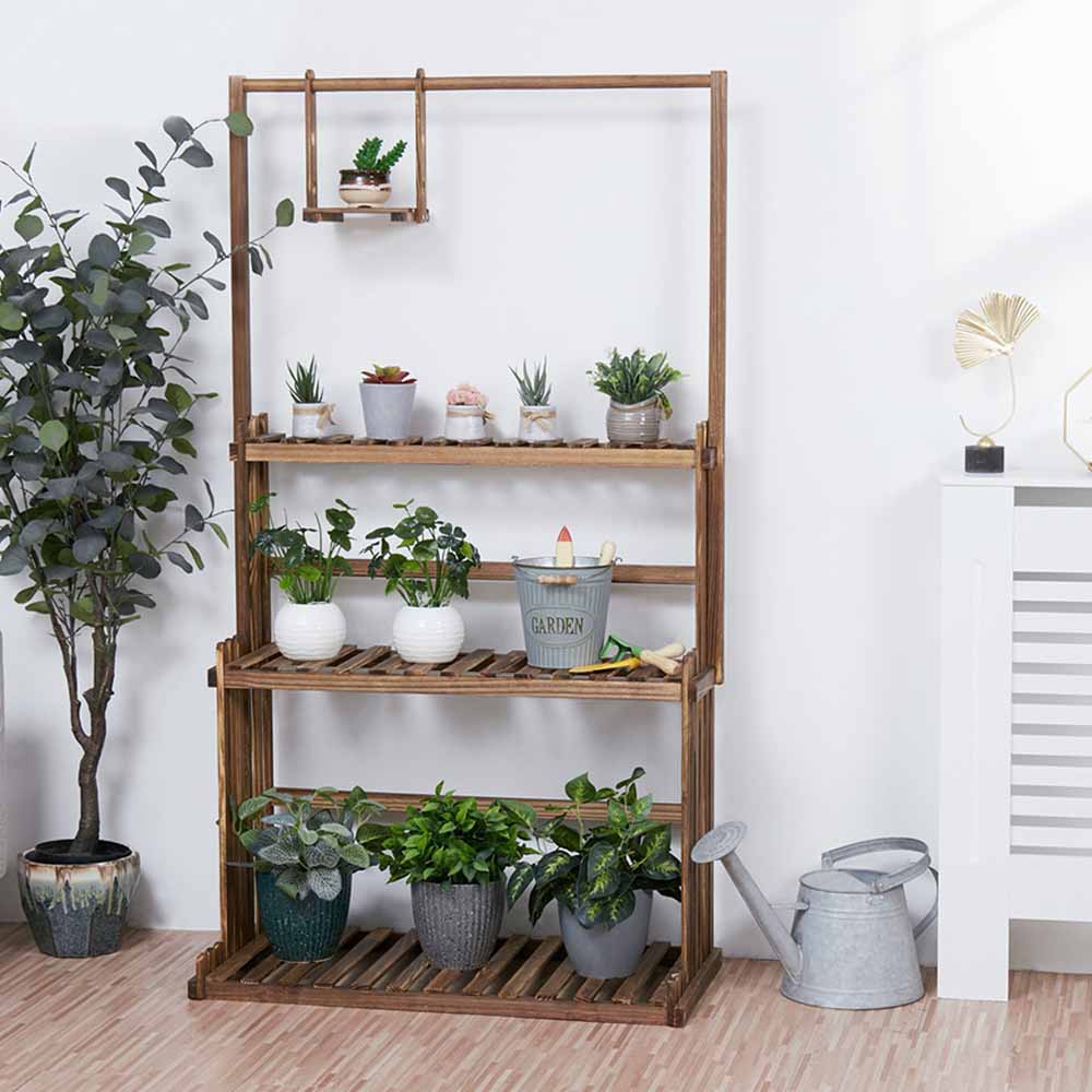 3-Tier Wooden Plant Stand