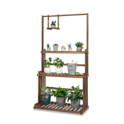 3-Tier Wooden Plant Stand