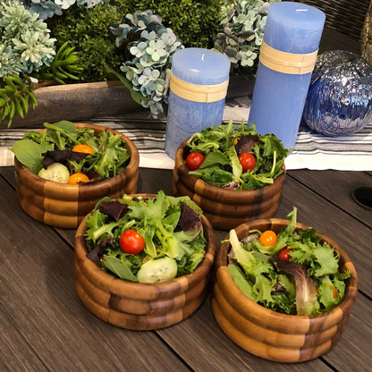 Two Pairs of Individual Salad Bowl